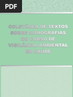 Coletânea de textos sobre monografias do curso de vigilância ambiental em saúde - UFRJ