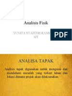 ANALISIS FISIK TAPAK