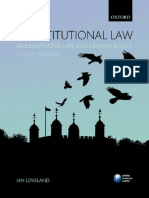 Constitutional Law, Administrative Law, and Human Rights - A Critical Introduction