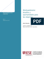 Lectura N° 3 Medioambiente - desafíos y oportunidades para las empresas