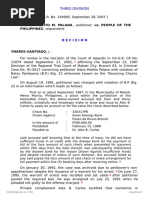 Petitioner Respondent: Isidro Pablito M. Palana, - People of The Philippines