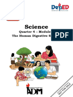 Science: Quarter 4 - Module 1 The Human Digestive System