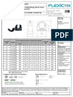 Panel Fixed Flexible Conduit Bracket