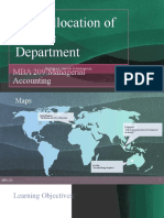 Group 2 Cost Allocation of Service Dept