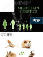 Mendelian Genetics