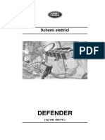 Defender Schema Elettrico MY2016 VIN 456176
