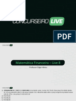 Slides - Matemática Financeira - Edgar Abreu - Live 8 - Simulado 1