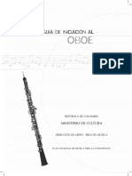 Guía de Iniciación Al Oboe Colombia