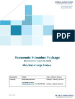 S&A KS - Economic Stimulus Package June 28, 2021