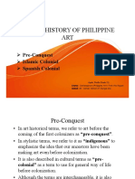 A Brief History of Philipphine Art