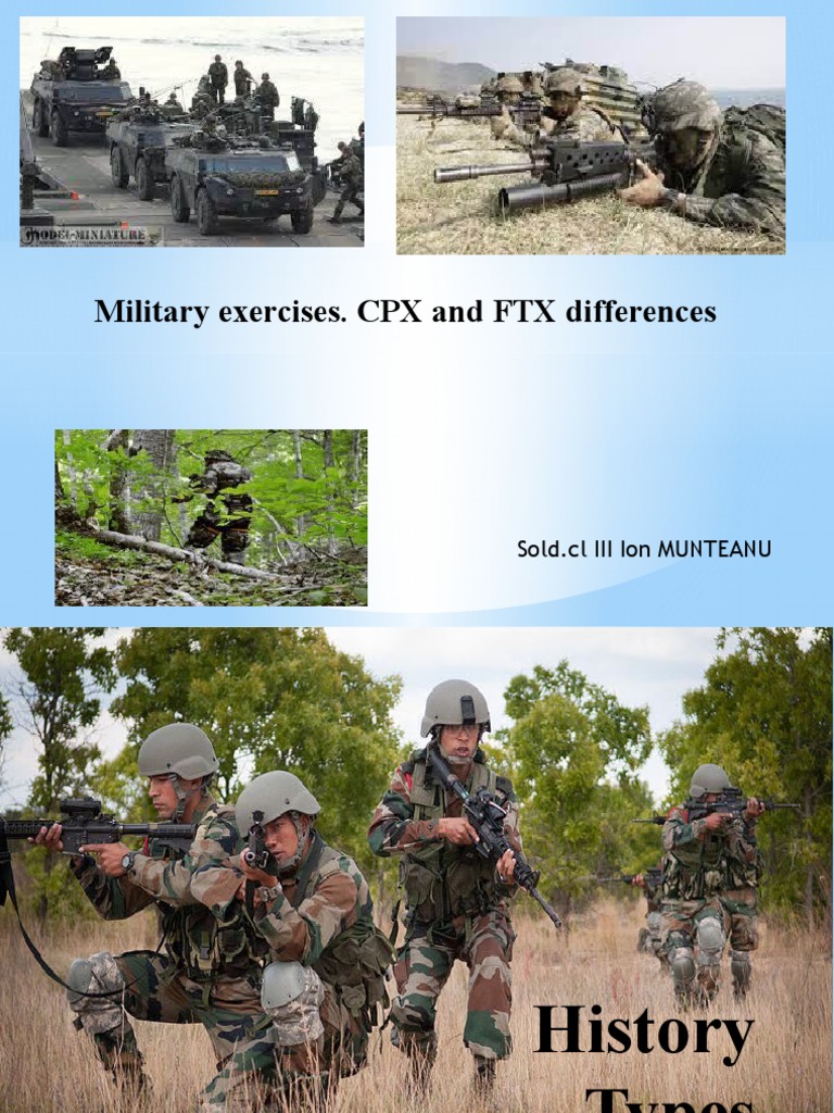 CPX vs FTX: Military Exercise Overview | PDF | Warfare | International ...