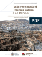 Mineração Responsável Na América Latina e Caribe