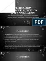 Fluidization Types of Fluidization & It'S Application