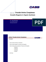 Sulfur Trioxide Complexes - RSC Symposium Chemspec 2010