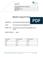 Project Quality Plan: Document Title Project Quality Plan Document Ref. No. NRR/PMF - QAC-PQP-01-R00 Date 31-August-2019