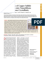 Cu2s NP Syn Datapdf - Com - Self-Assembly-Of-Copper-Sulfide-Nanoparticles-Into