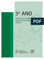 3 Ano Orientacoes Didaticas Lingua Portuguesa Volume II