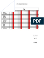 Daftar Hadir Proyek Valve Rucat