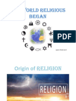 How World Religious Began