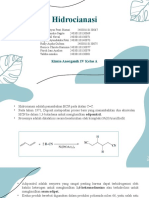 Powerpoint Hidrosianasi - Kelompok 4 - Kimia Anorganik IV A