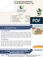 Analisis Lingkungan Eksternal PT Indofood