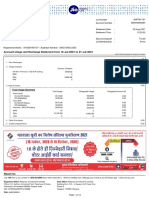 Account Usage and Recharge Statement From 15-Jul-2021 To 31-Jul-2021