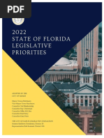 2022 Florida Legislative Priorities For The City of Naples - Sept 9 2021