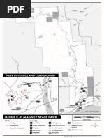 C.R. Magney State Park Map - Source: Minnesota Department of Natural Resources