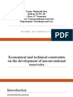 Economical and Technical Constraints On The Development