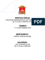 Kertas Kerja Perkhemahan Sekolah