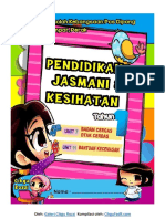 Modul PDPR Pendidikan Jasmani Kesihatan Tahun 1 Unit 7 Dan 11