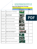 Spare Parts List-Syringe Pump-2020