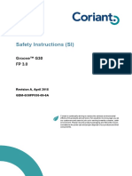 Safety Instructions (SI) : Groove™ G30 FP 3.0