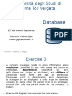 Database: ICT and Internet Engineering Instructor: Andrea Giglio Andrea - Giglio@uniroma2.it