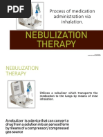 Nebulization Therapy