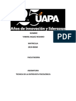 Técnicas de comunicación en entrevista psicológica infantil