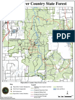 Pigeon River Country State Forest Map