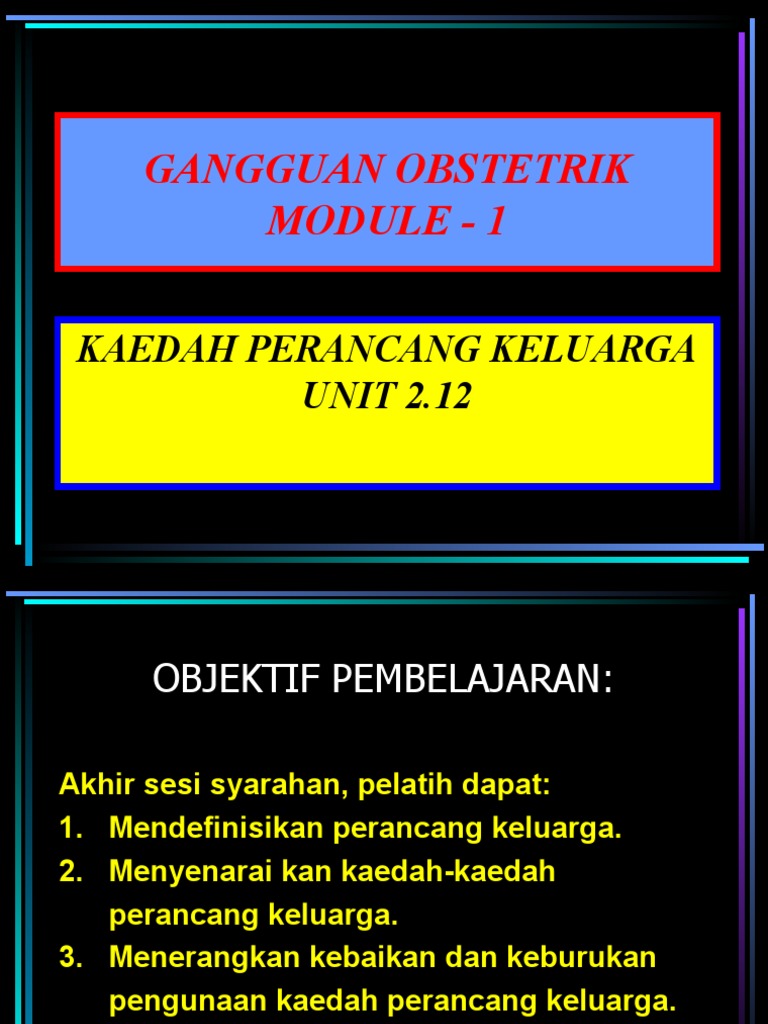 Asigment Perancang Keluarga Pdf
