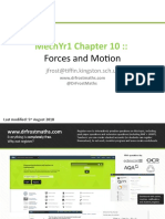 Mechyr1 Chapter 10::: Forces and Motion