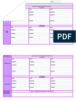Planilla para Planificar en Multigrado