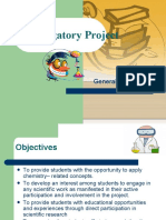 Investigatory Project: General Guidelines