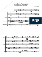 Vivaldi Bassoon concerto - Full Score