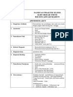 PPK Bu - Appendisitis Akut