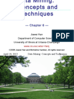 Chapter 6 - : Jiawei Han Department of Computer Science University of Illinois at Urbana-Champaign