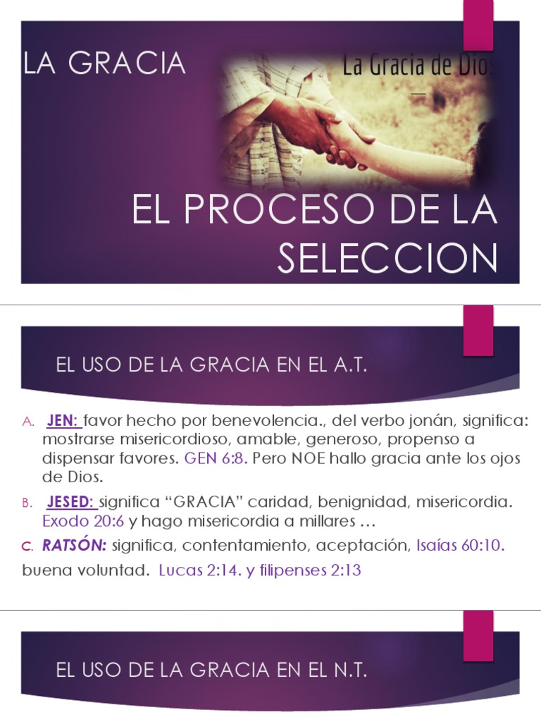 Significado y Proceso de la Gracia | PDF | Gracia en el cristianismo ...