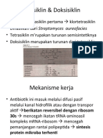 Tetrasiklin & Doksisiklin