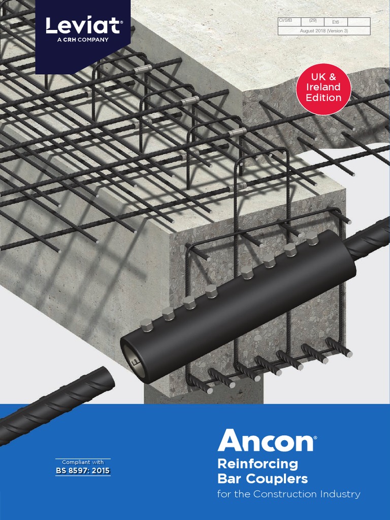 Reinforcing Bar Couplers: UK& Ireland Edition | PDF | Welding ...