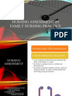 Nursing Assessment in Family Nursing Practice