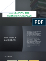 Developing The Nursing Care Plan