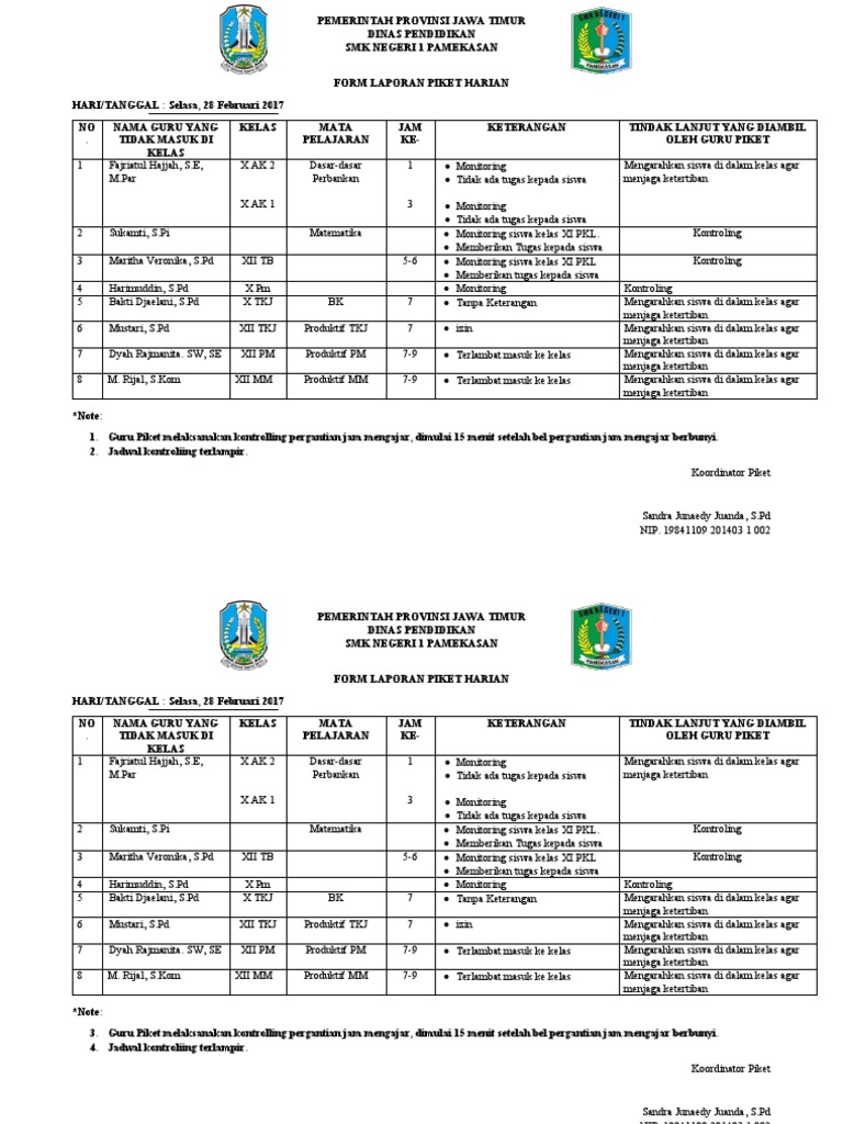 contoh-laporan-piket-pdf